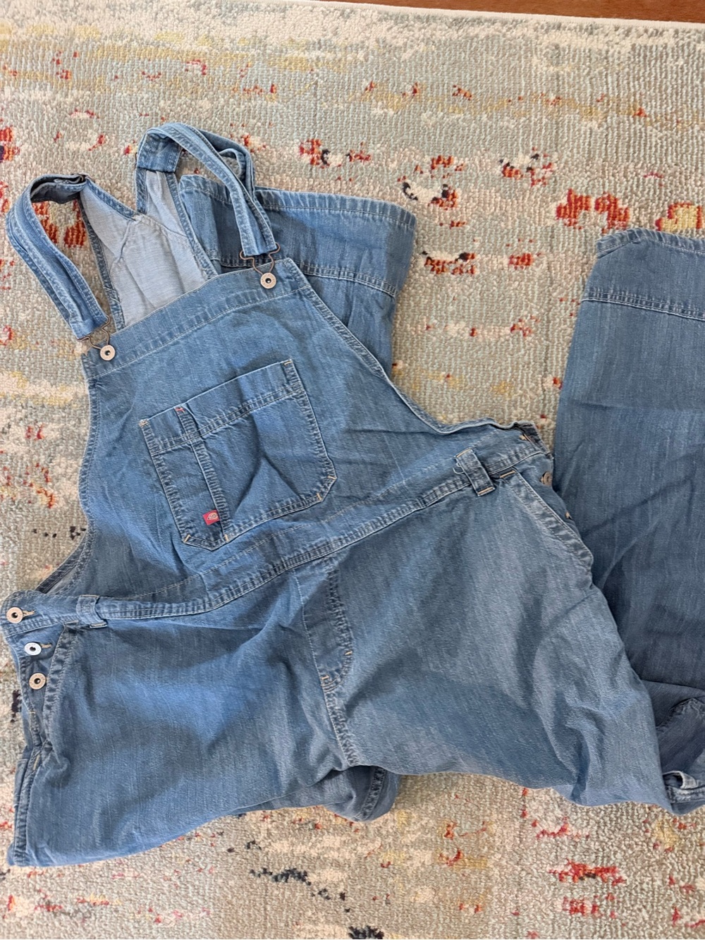 Dickies Light Blue Denim Overalls